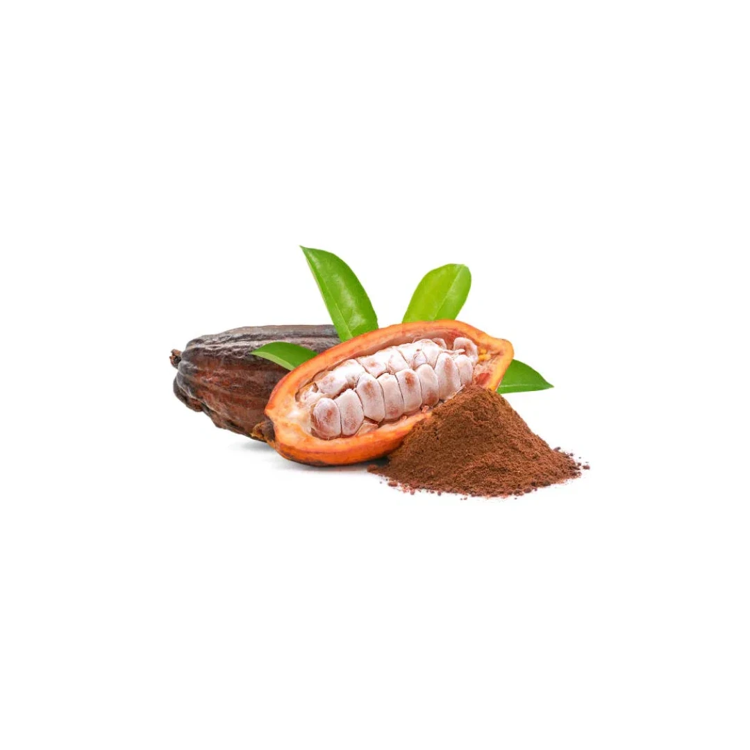 Cacao beans and powder