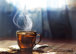 tea steaming